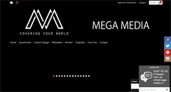 Desktop Screenshot of megamedia.nl